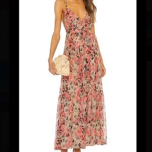 ASTR The Label Eartha Dress - Pink Floral